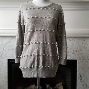 J Crew 3/4 Sleeve Wool Blend Cardigan M